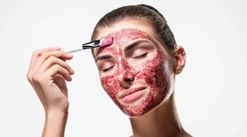 A lot of influencers out there believe that applying period blood on one's face is beneficial for skin