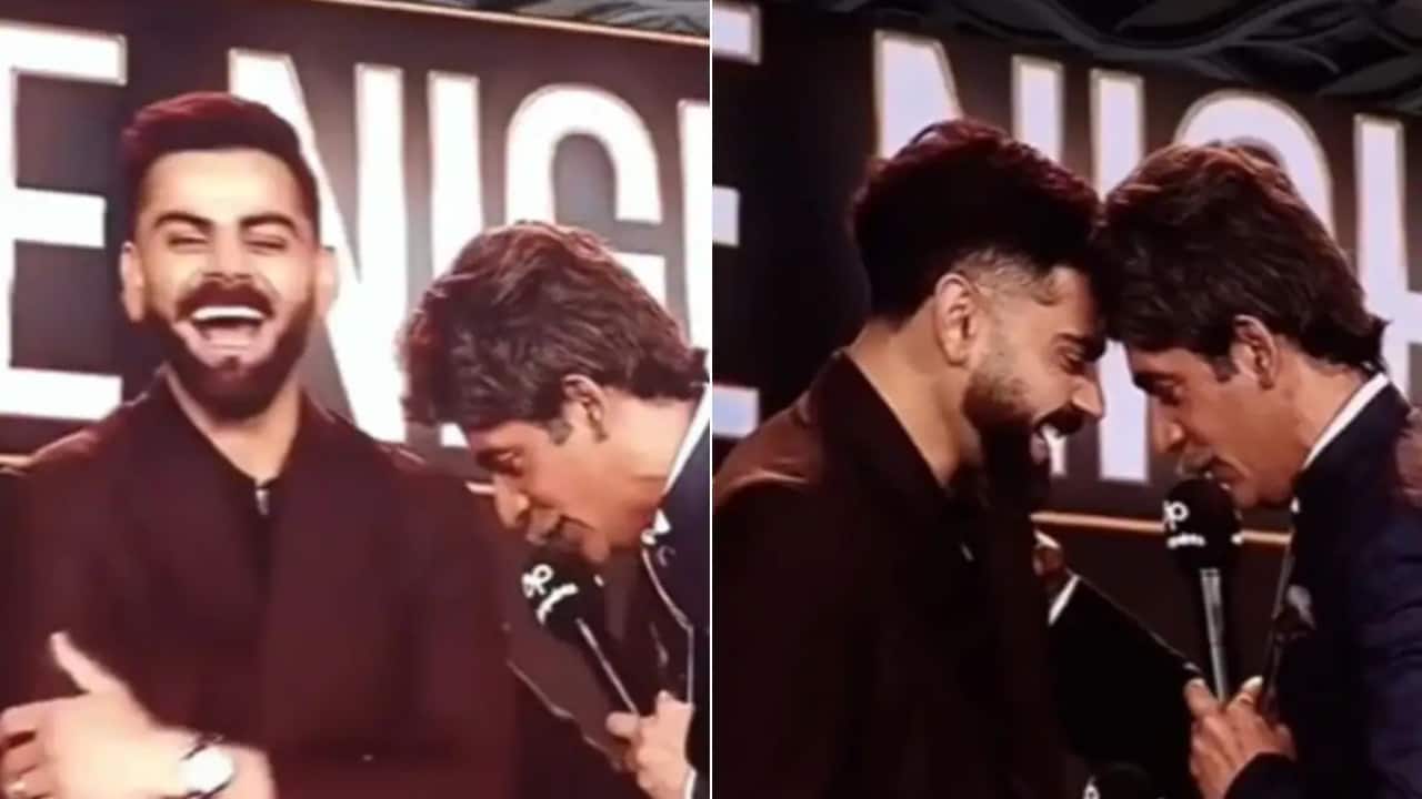 WATCH: Virat Kohli can’t stop laughing as Sunil Grover channels Kapil Dev at Mumbai event