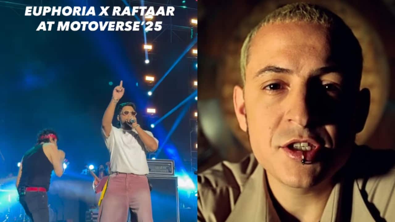 Raftaar and Palash Sen’s In The End cover from Motoverse 2025 goes viral; some call it 'Linkin park from Meesho' - watch