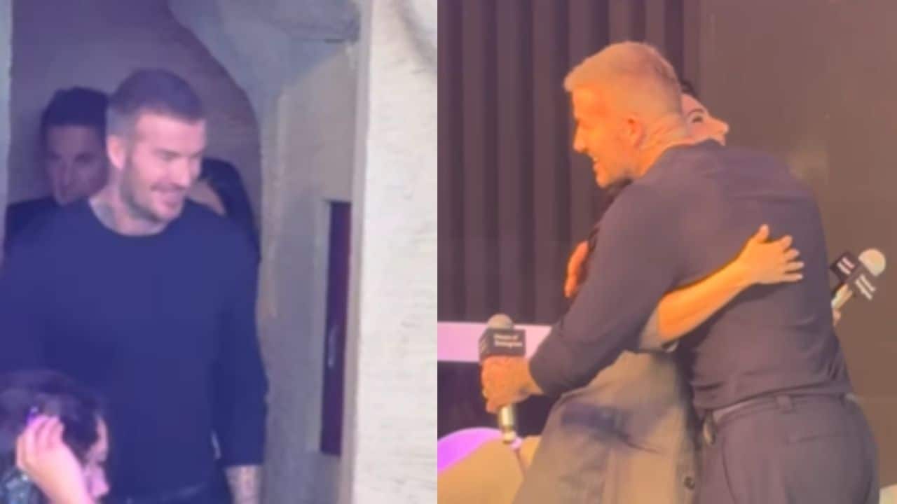 David Beckham and Samantha Ruth Prabhu attend House of Instagram event in Mumbai, watch