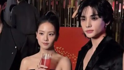 BLACKPINK’s Jisoo's gaze towards Stray Kids’ Hyunjin at Cartier event sparks major speculations