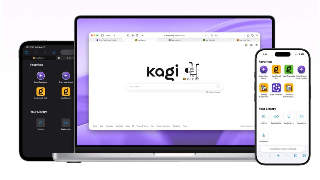 Orion browser launches on Mac with a WebKit Core, fast Performance and a strong privacy focus