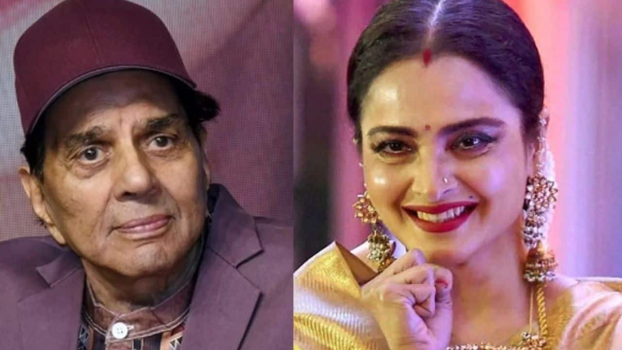 Rekha remembers Dharmendra with emotional tribute at his prayer meet, watch video