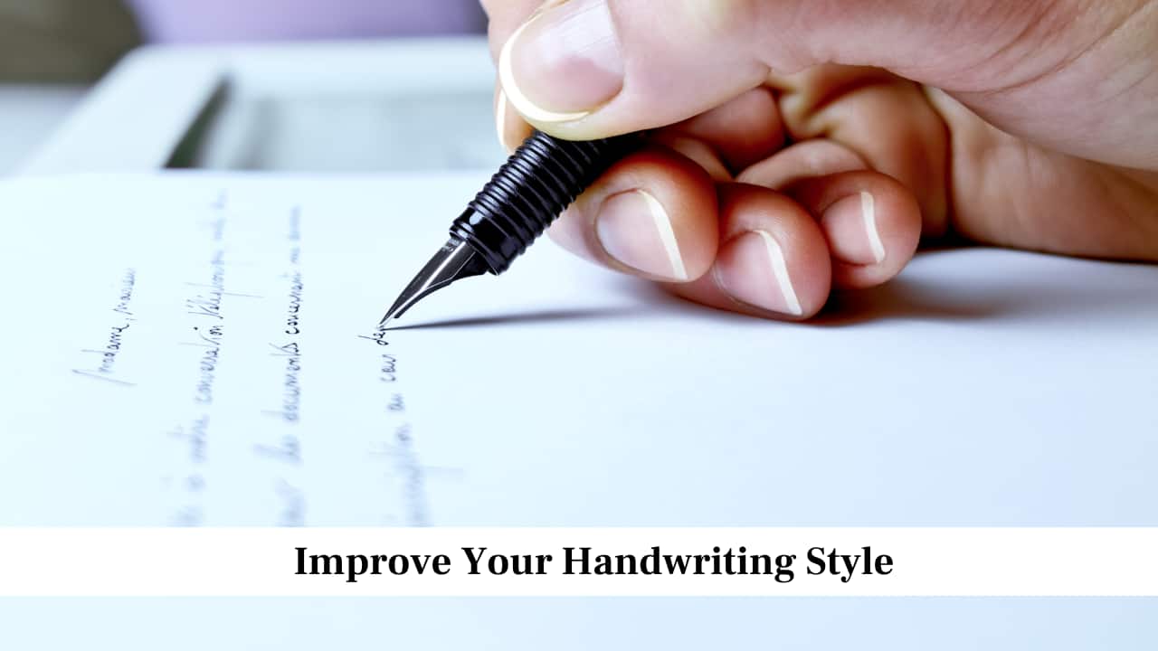 Improve Your Handwriting Style<br />Fast writing becomes easier when your handwriting style is simple and clear. You do not need to write in a decorative style during exams. Focus on forming letters that are easy to read and quick to write. Practice writing with consistent spacing and height. A clean handwriting style reduces the time spent correcting mistakes or rewriting unclear words.
