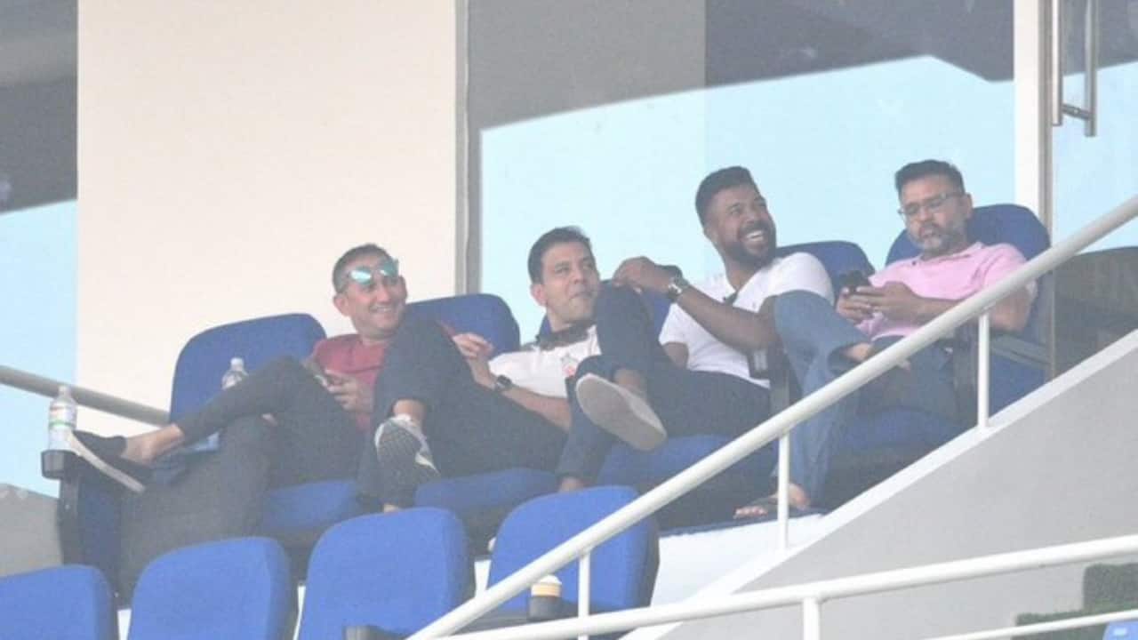 Under fire over sports app remark, Ajit Agarkar makes on-ground visit to SMAT match