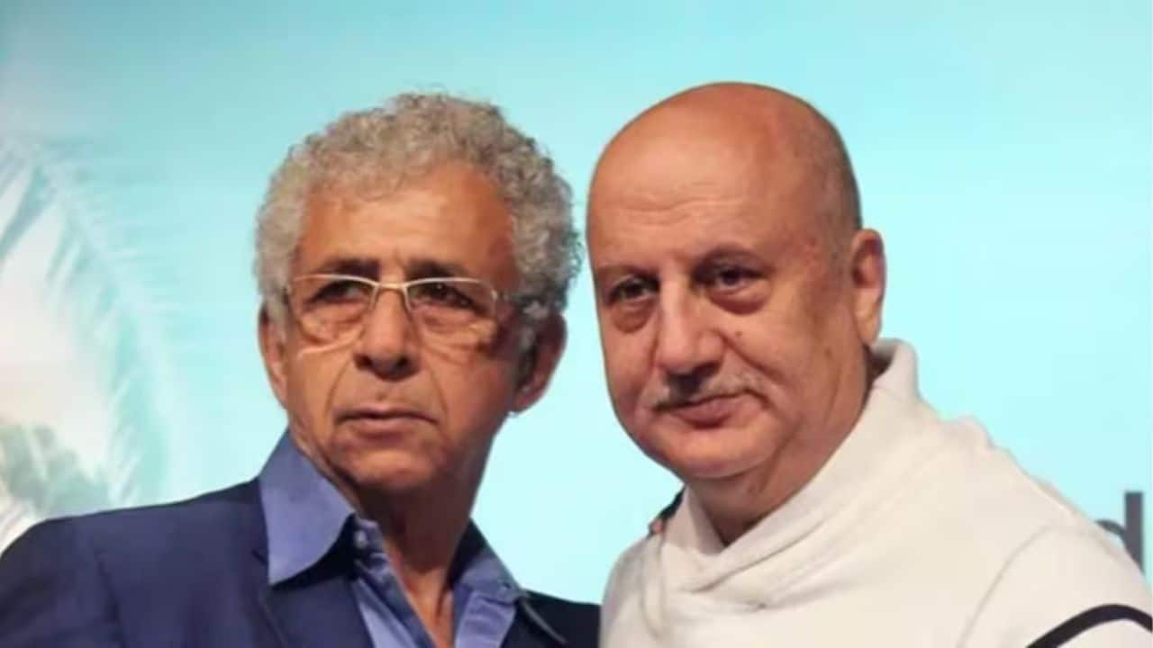 Anupam Kher reveals Naseeruddin Shah’s apology that ended their feud: 'He said sorry yaar'