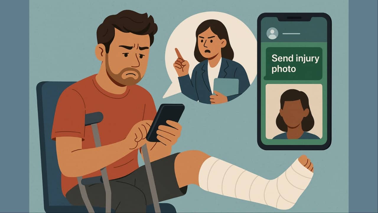 Delhi man injures leg in accident, boss asks for photo proof: 'But things got worse...'