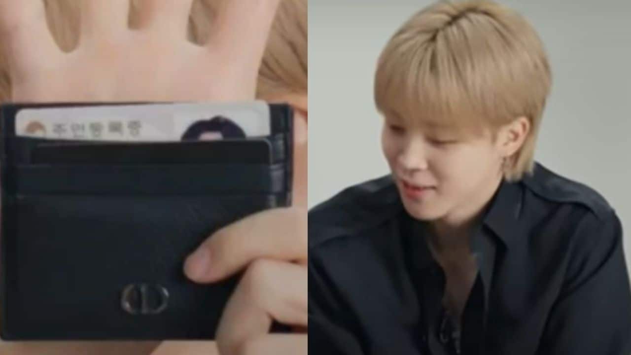 BTS Jimin accidentally shows his rare ‘Black Card’; issued to just 0.05 elite people in Korea