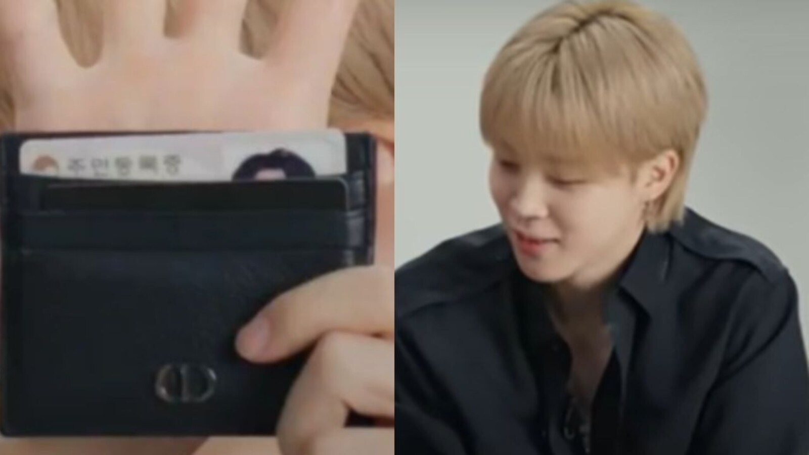 BTS Jimin accidentally shows his rare 'Black Card'; issued to just 0.05  elite people in Korea