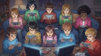 Authorities, educators and child-safety experts emphasise the need for vigilance and open communication (AI Generated Image)