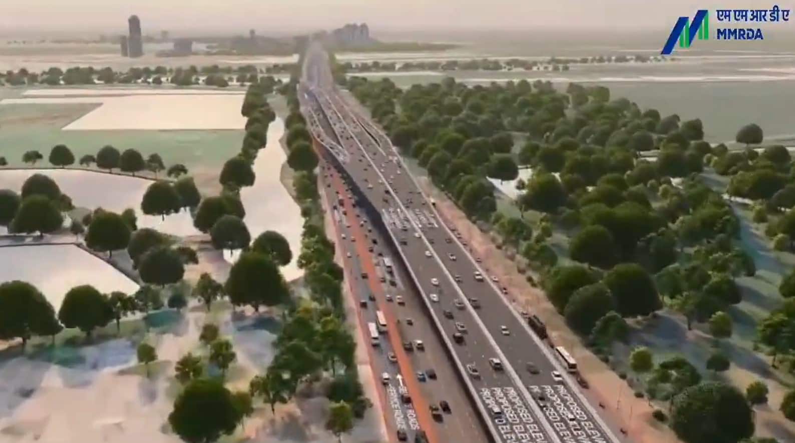 Mumbai to Thane in 25 mins? MMRDA begins work on 6-lane elevated freeway