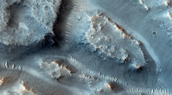 A detailed view of the complex Idaeus Fossae valleys captured by Mars Reconnaissance Orbiter. (Image: NASA/JPL-Caltech/University of Arizona)