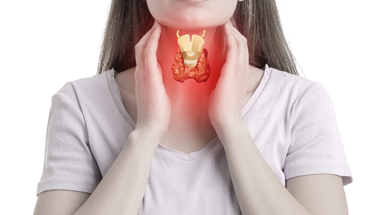 <strong>Thyroid disorders and anemia</strong><br />The levels of the thyroid hormones may also influence the development of anemia. Reduced levels of thyroid hormones (hypothyroidism), can cause a reduction in red blood cell production, thus leading to this condition. Cold intolerance and weight gain are seen, along with anemia. (Picture Credit: Canva)