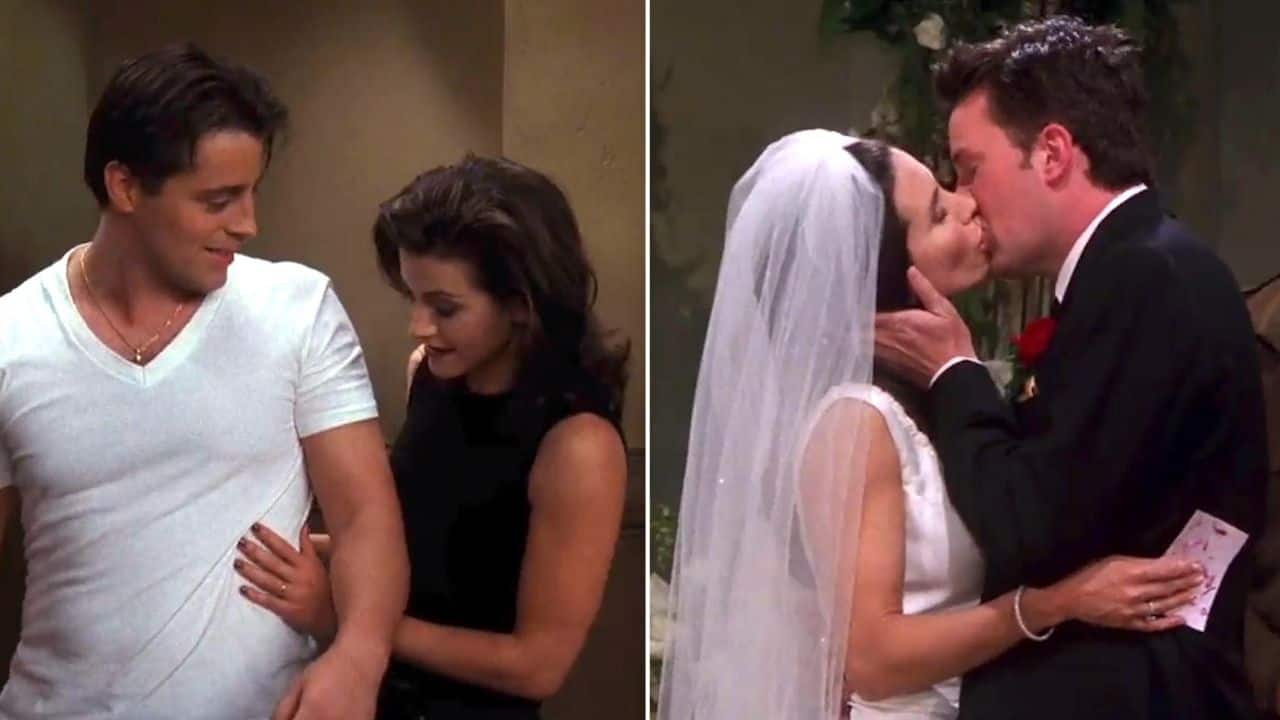 Monica and Joey Were Originally Written as the Main Couple In the earliest drafts, Monica and Joey were supposed to have a romance. Writers later dropped the idea because the chemistry didn’t fit the tone they envisioned. This change helped shape the Monica–Chandler pairing fans eventually loved.