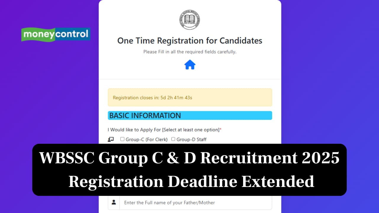 WBSSC Group C & D Recruitment 2025: Registration Deadline Extended for 8478 Vacancies; Link to Apply Here