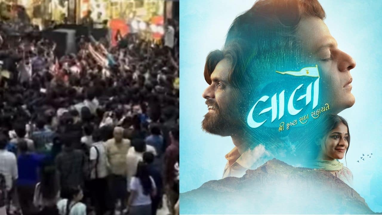 Chaos erupts during Lalo film promotions at Crystal Mall in Rajkot; Case filed against mall manager