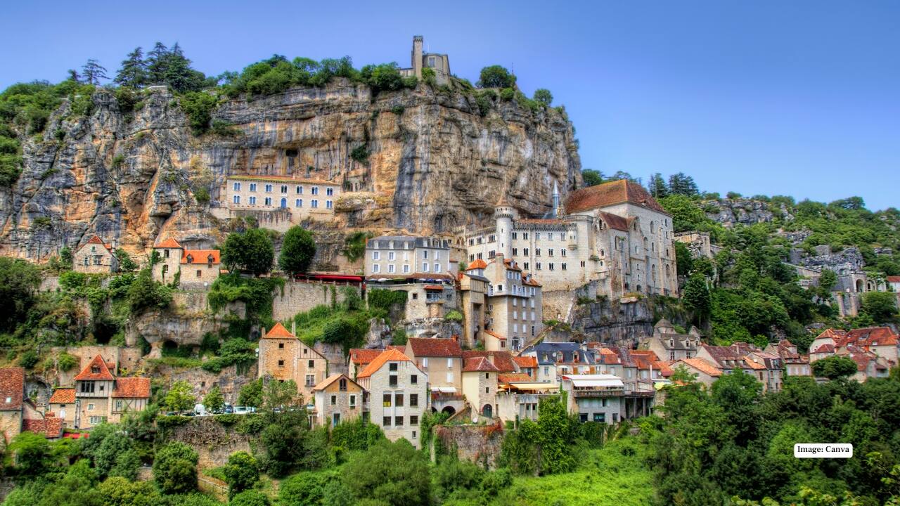 2. Rocamadour – Cliffside Wonder Dramatically perched on a limestone cliff in southwestern France, Rocamadour is a pilgrimage town frozen in time. Visitors can ascend its centuries-old stairway to reach the Sanctuary of the Blessed Virgin, while below, winding streets reveal artisan shops and traditional eateries. With breathtaking views of the Alzou gorge and a sense of serenity, Rocamadour is a hidden gem that remains largely untouched by mainstream tourism.