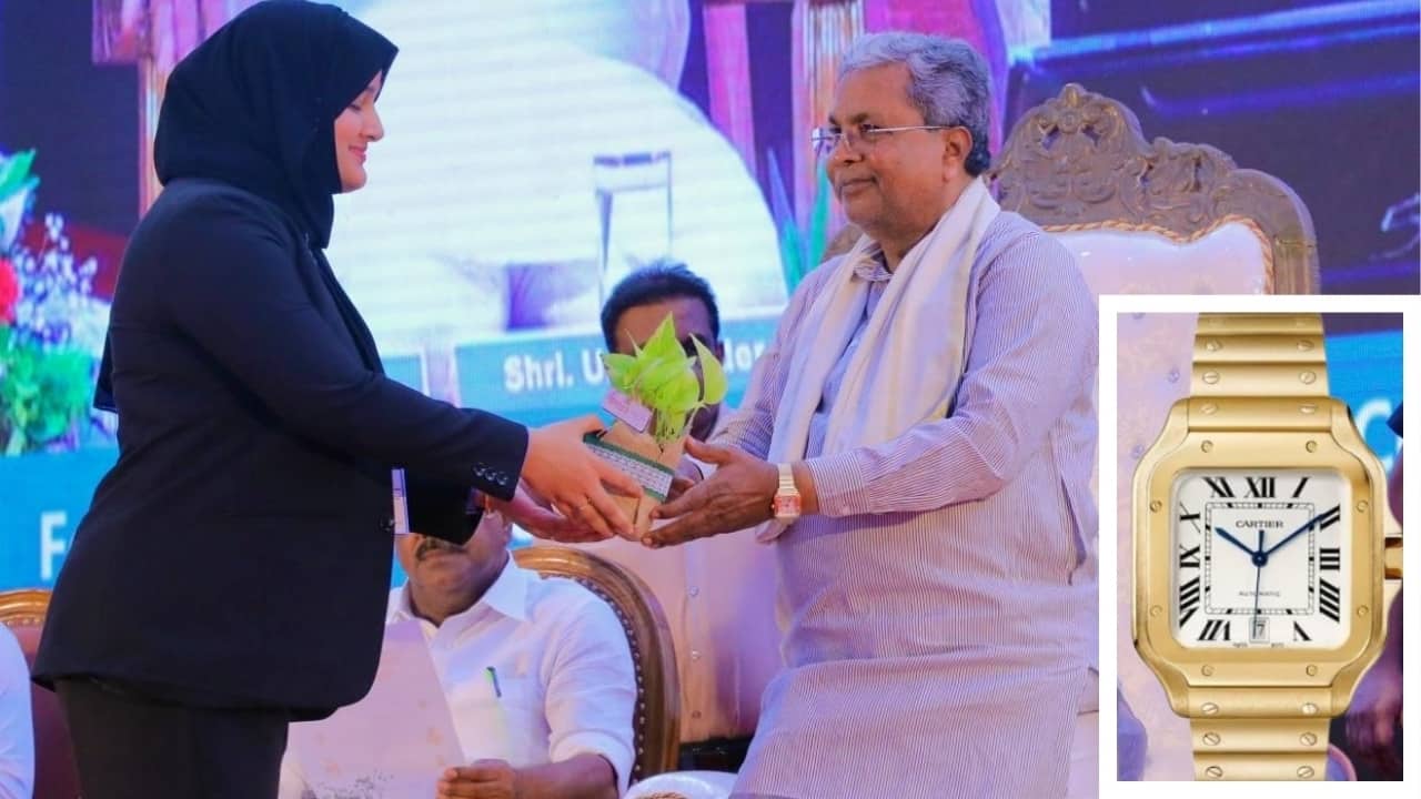 Siddaramaiah's Rs 43 lakh Cartier watch has a unique feature, here's why it stands out