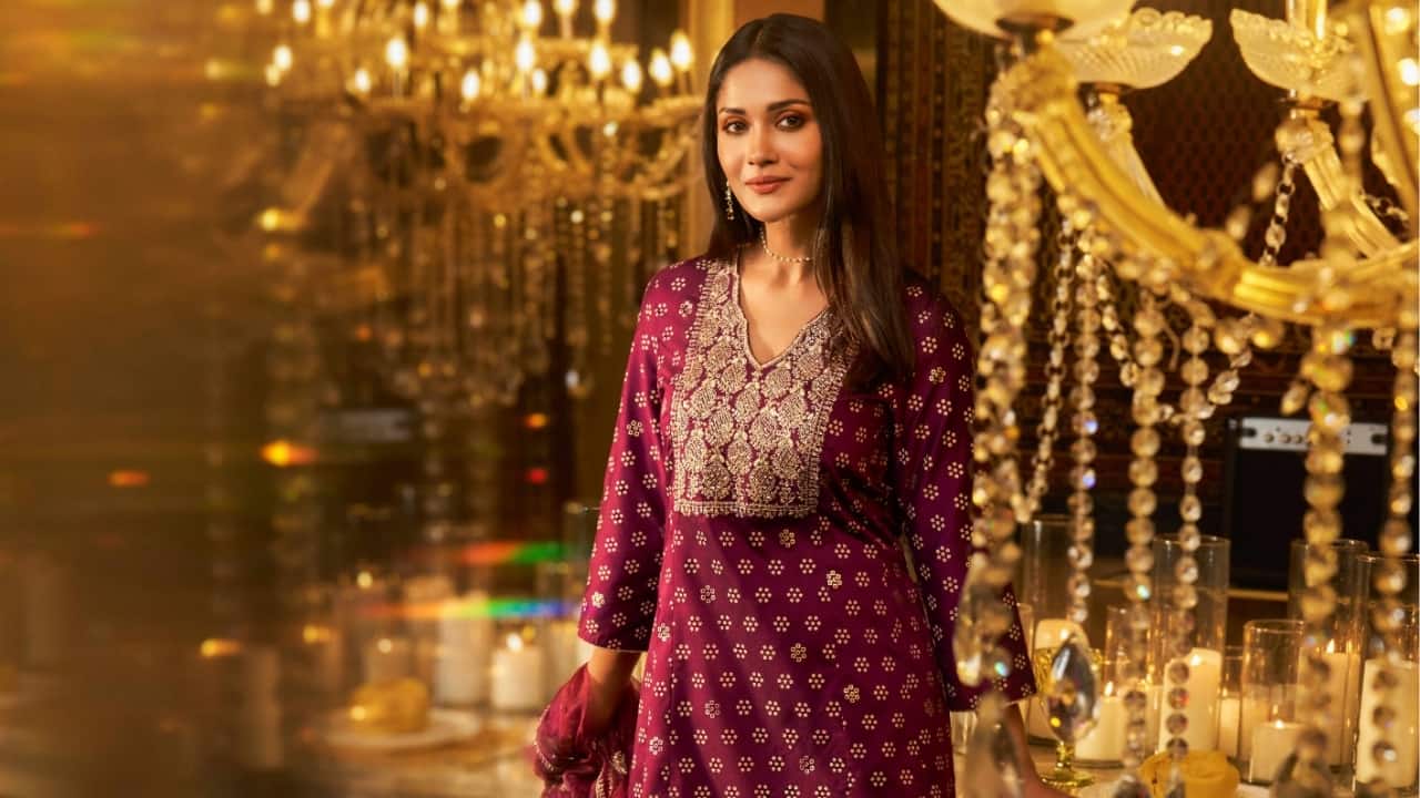 Shararas work very well for winter weddings. 