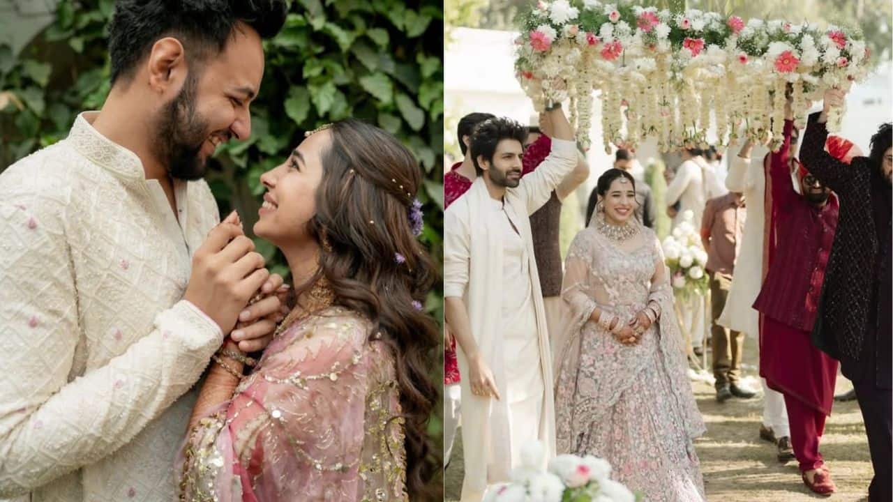 Kartik Aaryan's sister Kritika Tiwari gets married in a dreamy wedding in Gwalior: See pics