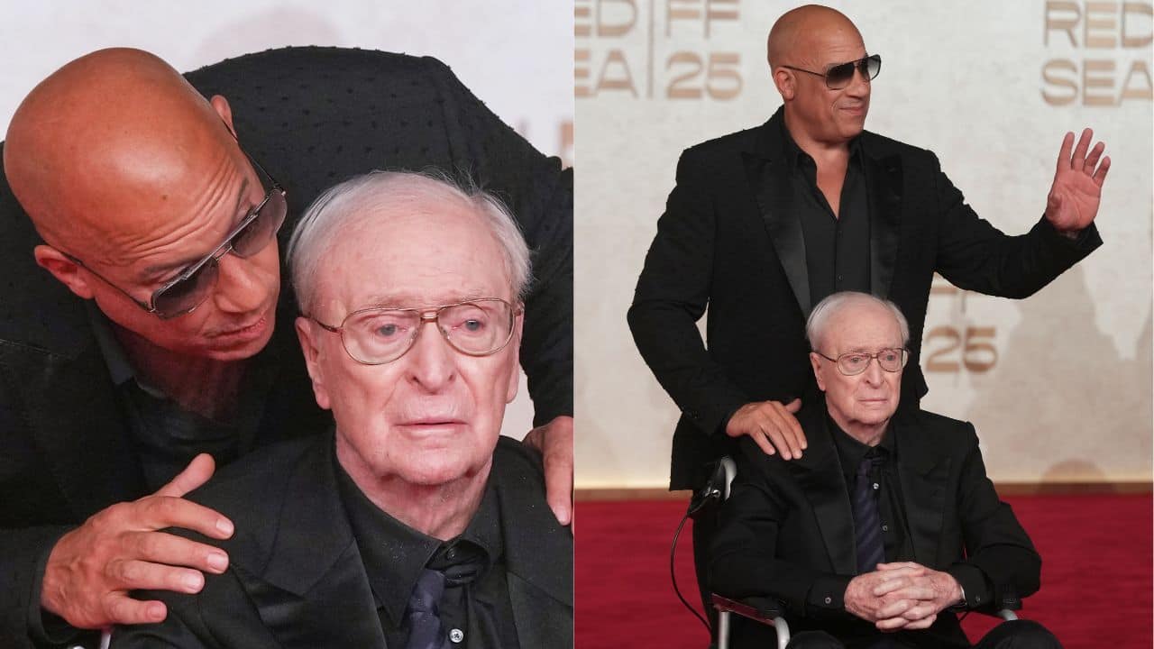 Sir Michael Caine receives honorary award at Red Sea Film Festival, accepts award in a wheelchair: "I kept going until I was 90"