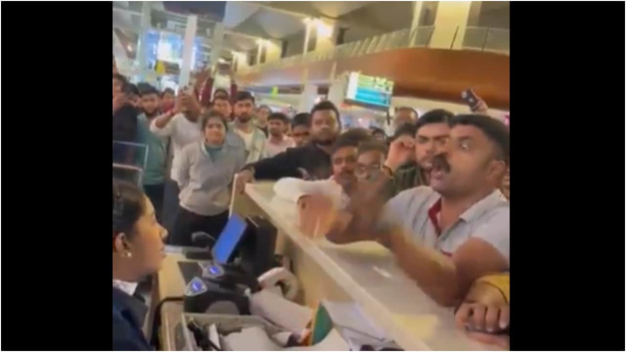 'My daughter needs a pad, she's bleeding’: Livid father's video goes viral as IndiGo chaos intensifies