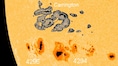 Earth-facing sunspot 'AR 4294‑4296' mirrors historic Carrington Event