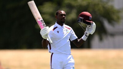 Greaves' 202 earns the West Indies a draw with New Zealand in the 1st test. (Photo: X)