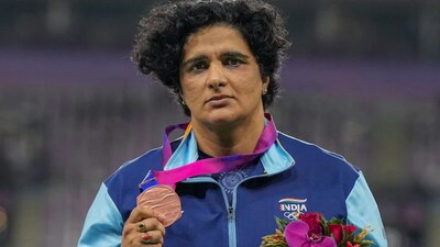 Seema Punia, four-time CWG and Asian Games gold medallist, gets 16-month ban for failed dope test (PTI Photo)