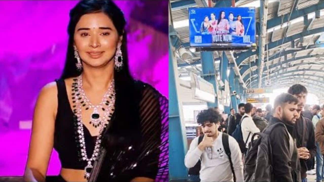 Bigg Boss 19 finalist Tanya Mittal’s vote appeal broadcast across Delhi’s 75 metro stations