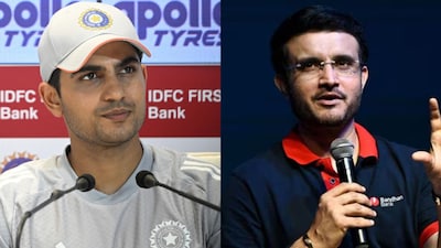 Sourav Ganguly supports Shubman Gill as 'captain of everything' (AFP Photos)