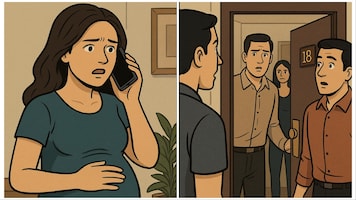 Man tells pregnant wife he's going on 'business trip,' gets stuck in Thailand flood with lover