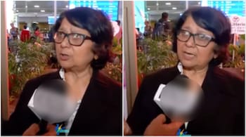 Manjari Palit's distress resonated online, with former students expressing shock and sympathy. (Image credit: ANI)