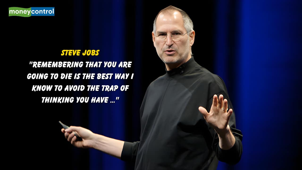 Steve Jobs Quote of the Day: "Remembering that you are going to die is the best way I know to avoid the trap of thinking you have ..."