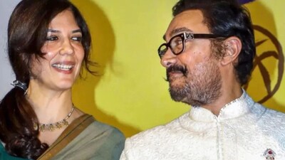 Aamir Khan and Gauri spratt