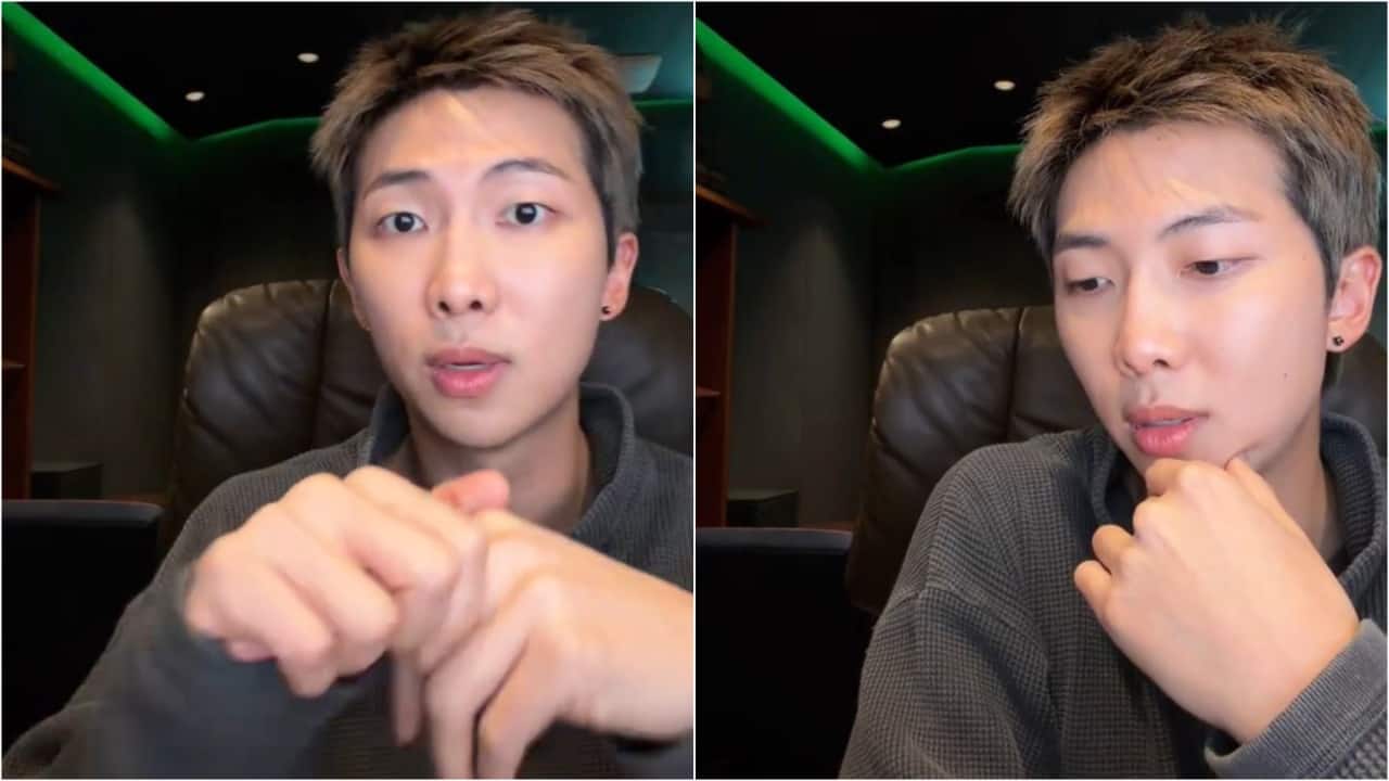 RM de BTS genera rumores al hablar sobre la controversia de Jungkook en livestream