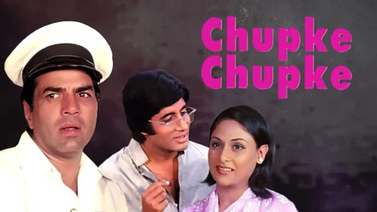 Dr Parimal Tripathi in Chupke Chupke (1975) Dharmendra’s comic timing in Hrishikesh Mukherjee’s Chupke Chupke remains one of Bollywood’s greatest gifts. As the mischievous professor Parimal Tripathi, he delivered a masterclass in clean, intellectual comedy. His deadpan expressions, subtle vocal shifts, and ability to play with language made his performance unforgettable. Few actors known for rugged masculinity could excel in such a light, witty role, but Dharmendra not only aced it, he elevated it.