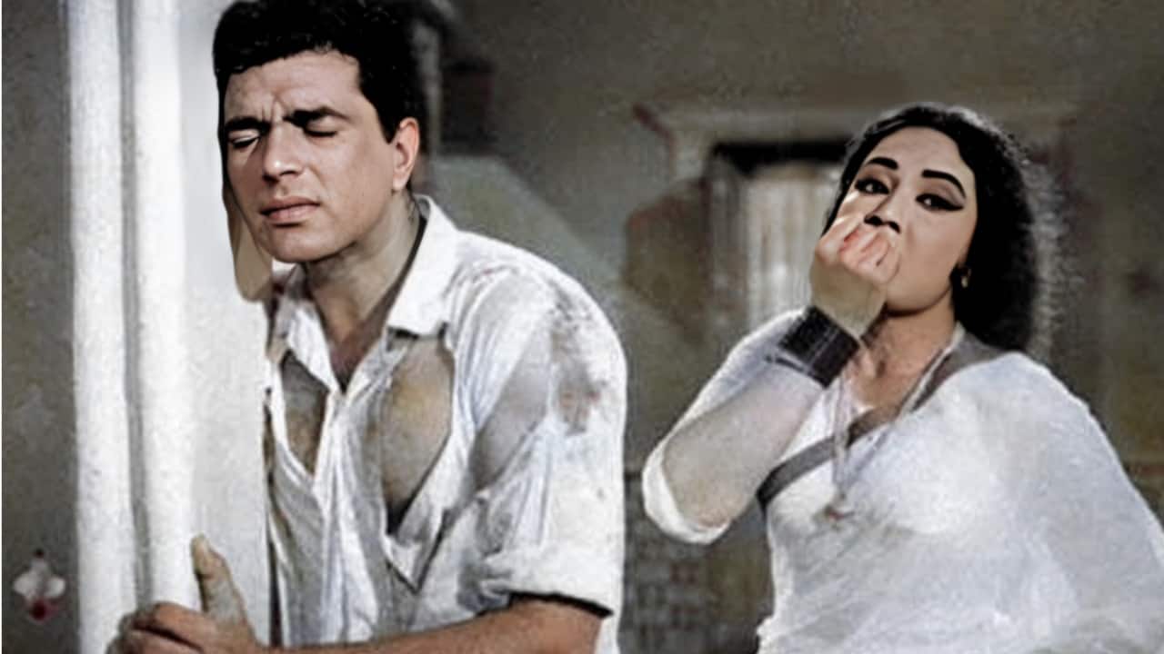 Shaka in Phool Aur Patthar (1966) Dharmendra’s breakout role in Phool Aur Patthar is among the finest examples of emotional duality in Hindi cinema. As Shaka, the rugged criminal who discovers compassion and love, he delivered a layered, almost internalised performance far ahead of its time. It established him as a serious performer capable of commanding silence, stillness, and storm in equal measure.
