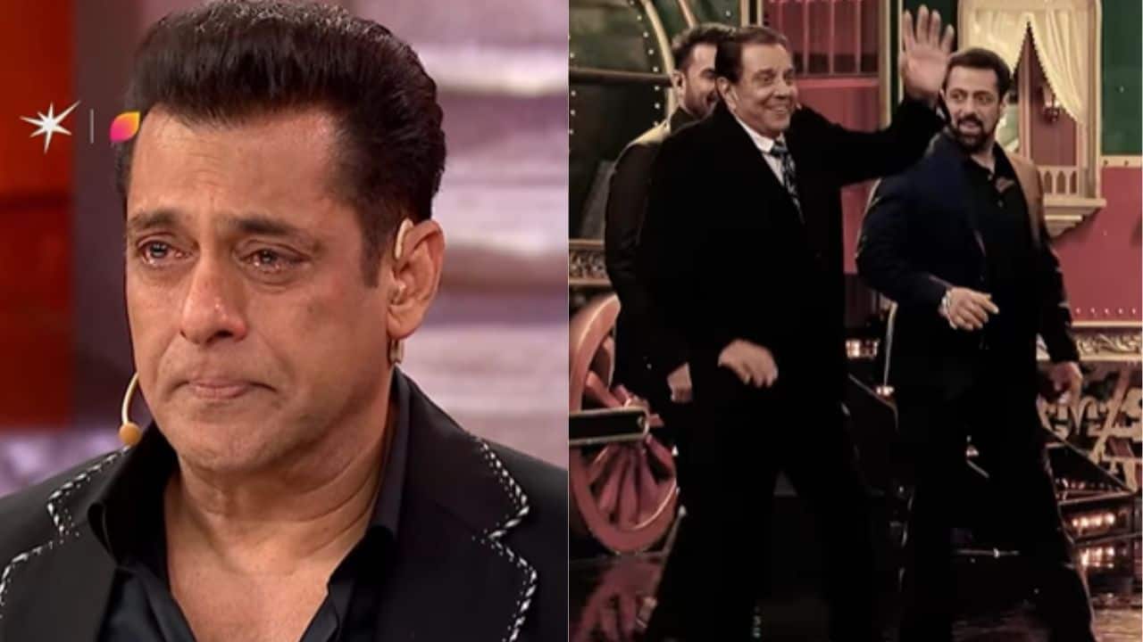 Salman Khan cries inconsolably as he remembers Dharmendra, says 'imagine how Sunny, Bobby, Prakash aunty, Hema ji must be feeling'