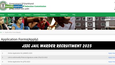 JSSC Jail Warder Recruitment 2025