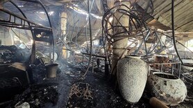 In pics | Goa nightclub tragedy: A desolate hall, burnt furniture and glass bottles remain