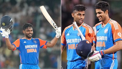 SKY reveals why Gill replaced Sanju Samson as opener. (Photo: X)