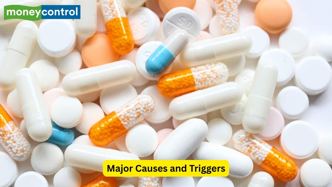 Major Causes and Triggers Gastritis may be due to autoimmune causes or occur because of a bacterium called Helicobacter pylori. Other causes include excessive stress and the use of non-steroidal anti-inflammatory drugs (NSAIDs). Alcohol and bacterial toxins can also lead to this condition. (Image: Canva) Major Causes and Triggers Gastritis may be due to autoimmune causes or occur because of a bacterium called Helicobacter pylori. Other causes include excessive stress and the use of non-steroidal anti-inflammatory drugs (NSAIDs). Alcohol and bacterial toxins can also lead to this condition. (Image: Canva)