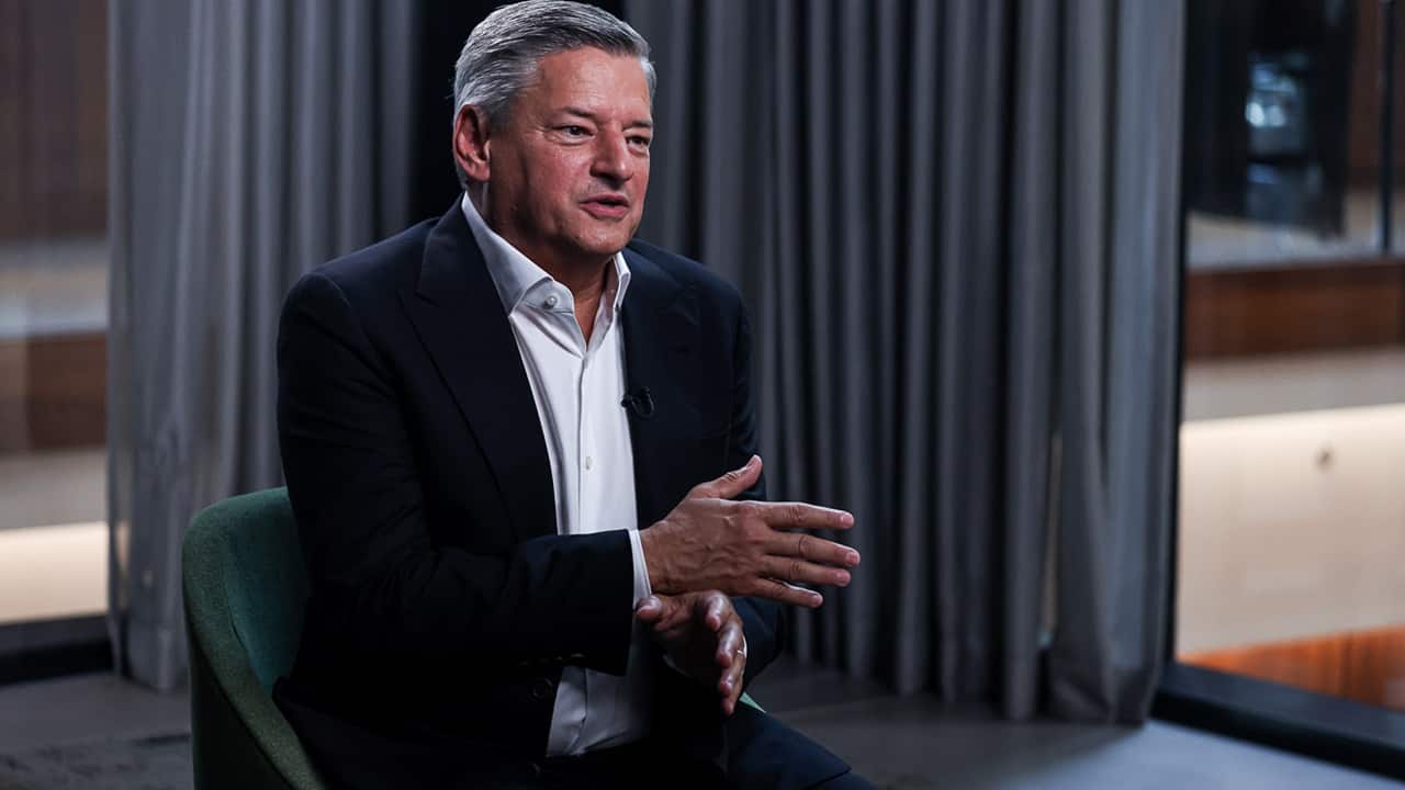 Netflix Co CEO Ted Sarandos. Bloomberg