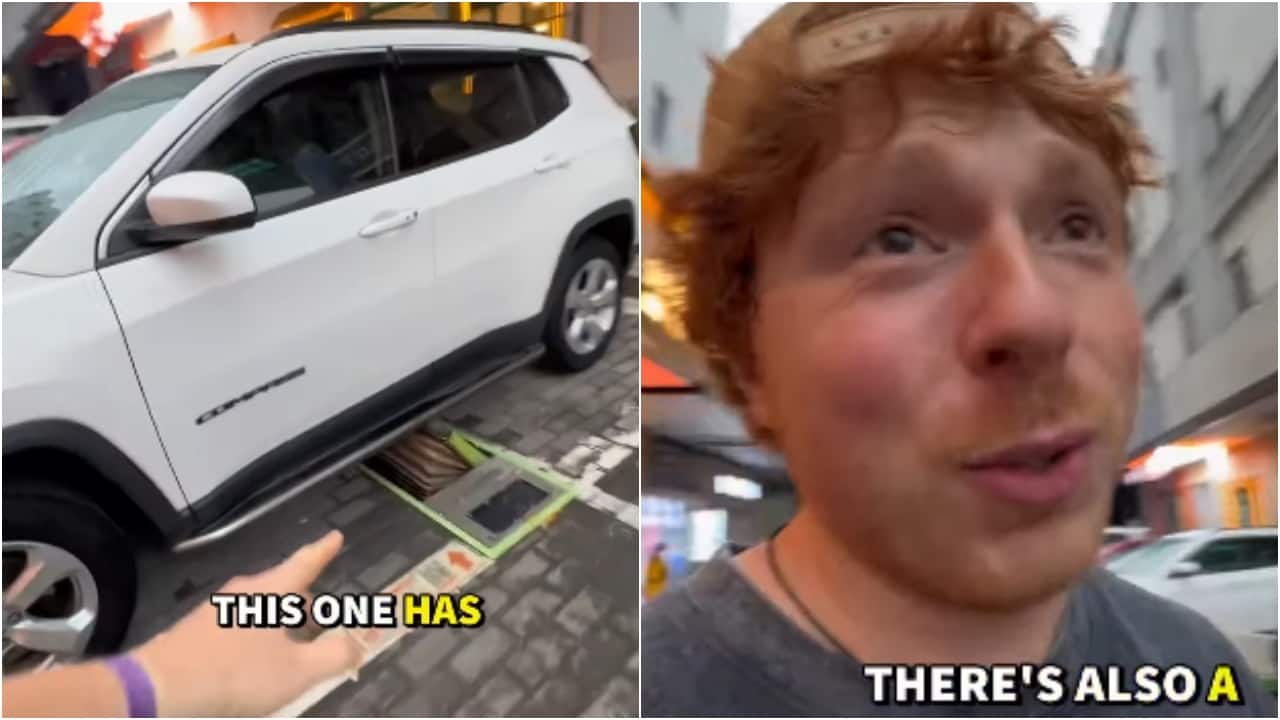 'Leave without paying? Impossible': US tourist shows how China’s parking system traps cars in place