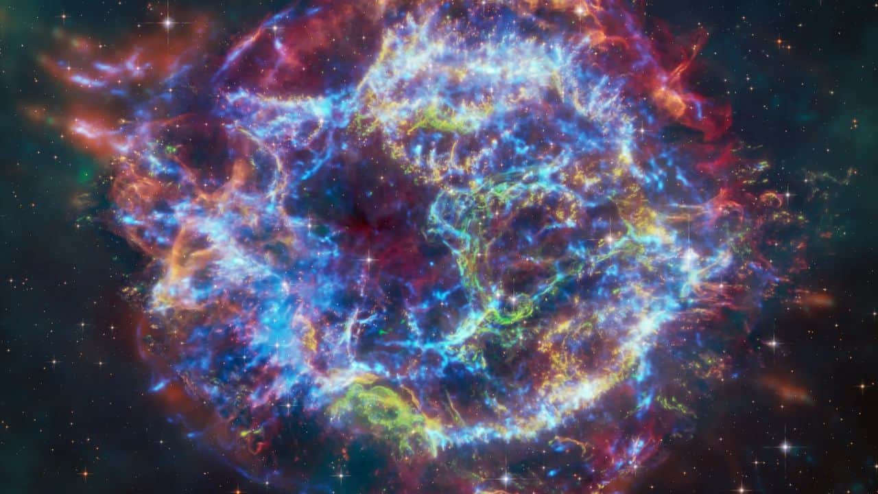 Descubren elementos esenciales para la vida en la supernova Cassiopeia A