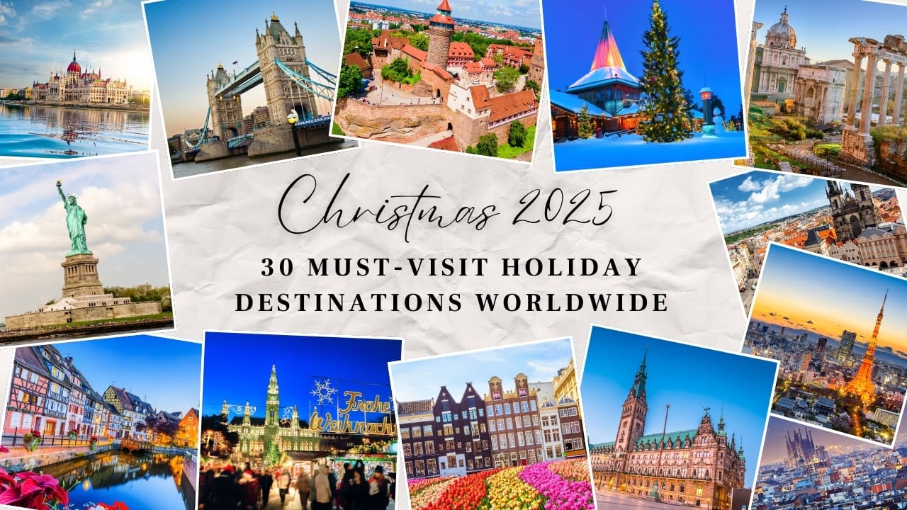 The 30 best Christmas holiday destinations around the world for 2025