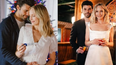 The 38-year-old actress shared the good news with fans as the soon to be married couple officially announced their pregnancy through a new post on social media.

