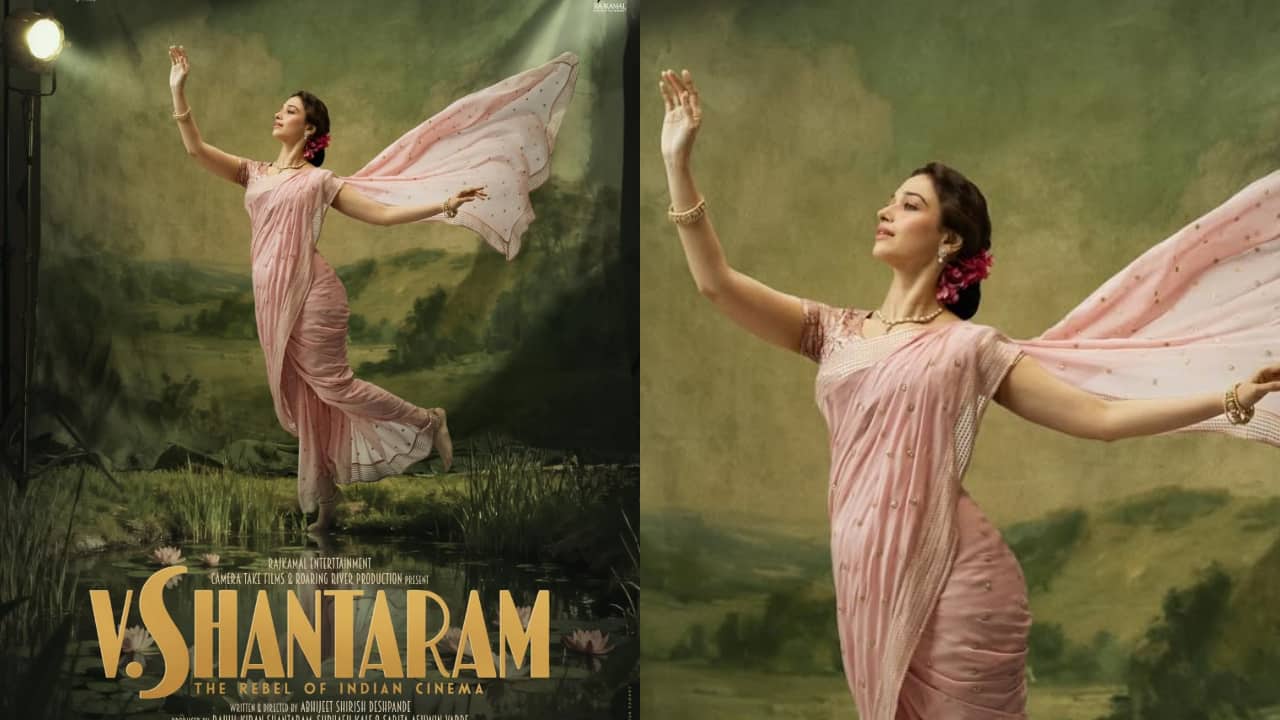 Tamannaah Bhatia to play Jayashree in Siddhant Chaturvedi’s V. Shantaram biopic