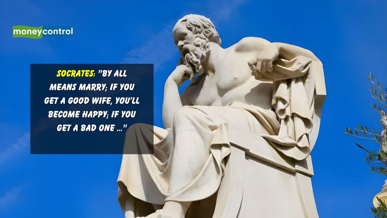 Quote of the day by Socrates: "By all means marry; if you get a good wife, you’ll become happy; if you get a bad one ..."